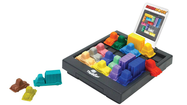 Rush Hour Logic game set out to play.