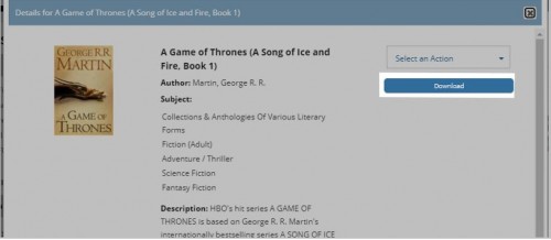 Download - Library Catalogue